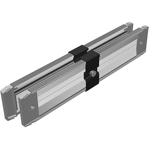 SL Rack Innenverbinder sw eloxiert mit Träger Rail 60 86160-02